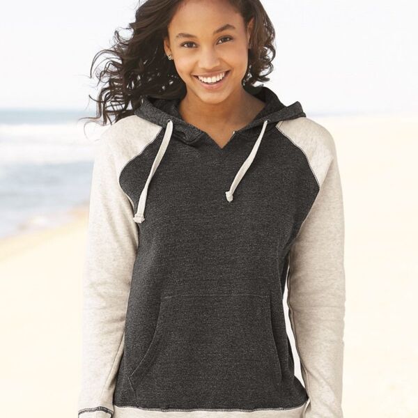 Women’s Harper Raglan Hooded Sweatshirt Thumbnail