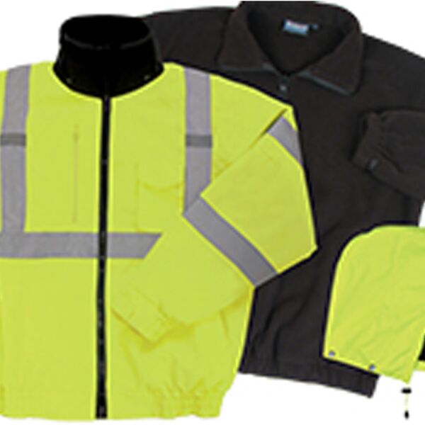 62434 W510 CL3 LIME BOMBER JACKET Thumbnail