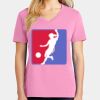 Women's Core Cotton V Neck Tee Thumbnail