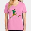 Women's Core Cotton V Neck Tee Thumbnail