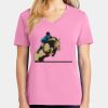 Women's Core Cotton V Neck Tee Thumbnail