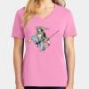 Women's Core Cotton V Neck Tee Thumbnail