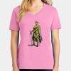 Women's Core Cotton V Neck Tee Thumbnail
