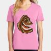 Women's Core Cotton V Neck Tee Thumbnail