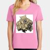Women's Core Cotton V Neck Tee Thumbnail