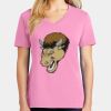Women's Core Cotton V Neck Tee Thumbnail