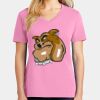 Women's Core Cotton V Neck Tee Thumbnail