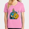 Women's Core Cotton V Neck Tee Thumbnail