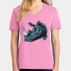 Women's Core Cotton V Neck Tee Thumbnail