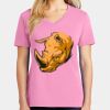 Women's Core Cotton V Neck Tee Thumbnail