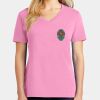 Ladies Core Cotton V Neck Tee Thumbnail