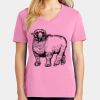 Women's Core Cotton V Neck Tee Thumbnail