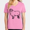 Women's Core Cotton V Neck Tee Thumbnail
