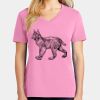 Women's Core Cotton V Neck Tee Thumbnail