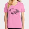 Women's Core Cotton V Neck Tee Thumbnail