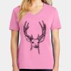 Women's Core Cotton V Neck Tee Thumbnail