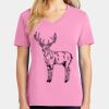 Women's Core Cotton V Neck Tee Thumbnail