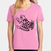 Women's Core Cotton V Neck Tee Thumbnail