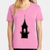 Women's Core Cotton V Neck Tee Thumbnail