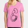 Women's Core Cotton V Neck Tee Thumbnail