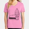 Ladies Core Cotton V Neck Tee Thumbnail