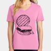 Women's Core Cotton V Neck Tee Thumbnail