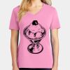 Ladies Core Cotton V Neck Tee Thumbnail