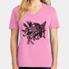 Women's Core Cotton V Neck Tee Thumbnail