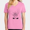 Ladies Core Cotton V Neck Tee Thumbnail