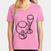 Women's Core Cotton V Neck Tee Thumbnail