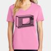 Women's Core Cotton V Neck Tee Thumbnail