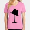 Women's Core Cotton V Neck Tee Thumbnail