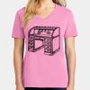 Women's Core Cotton V Neck Tee Thumbnail