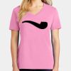 Ladies Core Cotton V Neck Tee Thumbnail