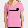 Ladies Core Cotton V Neck Tee Thumbnail