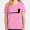 Ladies Core Cotton V Neck Tee Thumbnail