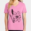 Women's Core Cotton V Neck Tee Thumbnail