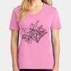 Women's Core Cotton V Neck Tee Thumbnail