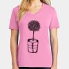 Women's Core Cotton V Neck Tee Thumbnail