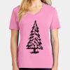 Women's Core Cotton V Neck Tee Thumbnail
