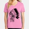 Women's Core Cotton V Neck Tee Thumbnail