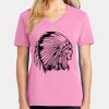 Women's Core Cotton V Neck Tee Thumbnail