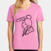 Ladies Core Cotton V Neck Tee Thumbnail