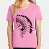 Women's Core Cotton V Neck Tee Thumbnail