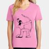 Women's Core Cotton V Neck Tee Thumbnail