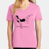 Ladies Core Cotton V Neck Tee Thumbnail