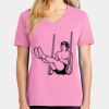 Ladies Core Cotton V Neck Tee Thumbnail