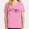 Women's Core Cotton V Neck Tee Thumbnail