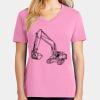 Women's Core Cotton V Neck Tee Thumbnail