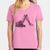 Women's Core Cotton V Neck Tee Thumbnail